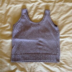 Loft Lavender Sweater Tank